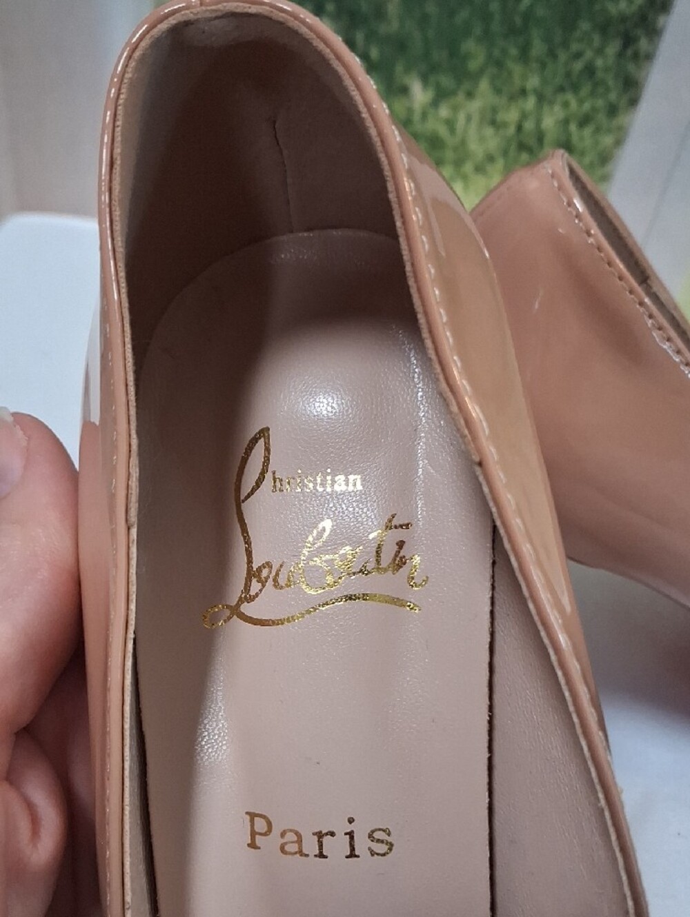 ​Christian Louboutin Degrade Ombre Patent Leather Heels Pumps EU 41 US 10.5 👠- Picture 4 of 5